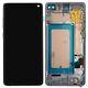 Lcd Screen Assembly Frame Green For Samsung Galaxy S10 Plus Replacement Part Uk