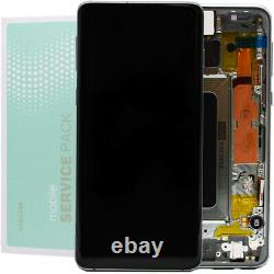 LCD Screen For Samsung Galaxy S10e Black Replacement Digitizer Frame Assembly UK