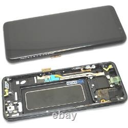 LCD Screen For Samsung Galaxy S8 G955 Black Replacement Frame Digitizer Assembly