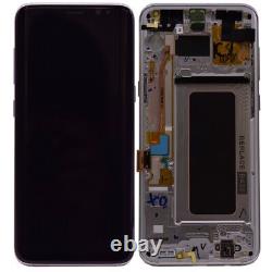 LCD Screen For Samsung Galaxy S8 G955 Grey Replacement Frame Digitizer Assembly