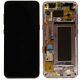 Lcd Screen For Samsung Galaxy S8 Gold Replacement Touch Digitizer Frame Assembly