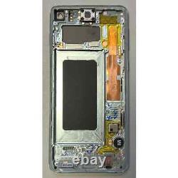 LCD Screen & Touch Digitiser For Samsung G973 Galaxy S10 Green OEM Pulled