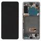 Lcd Display + Touch + Frame Oem For Samsung Galaxy S21 5g Sm-g991 Grey