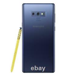 New Samsung Galaxy Note 9 Blue 128GB Android 6.4 LCD 12MP Unlocked Smartphone