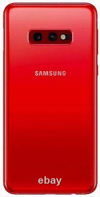 New Samsung Galaxy S10e SM-G970F/DS 128GB Red 5.8 LCD Unlocked Smartphone