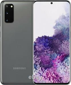 New Samsung Galaxy S20 5G 128GB Black 6.2 LCD 64MP NFC GPS Unlocked Smartphone