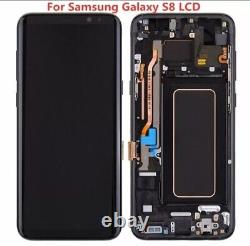 OEM Samsung Galaxy S8 OLED screen LCD Display Replacement Digitizer Frame