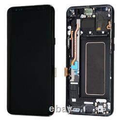 OLED Display For Samsung Galaxy S8 Plus G955 LCD Touch Screen Digitizer+Frame UK