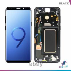 OLED Display LCD Touch Screen+Black Frame For Samsung Galaxy S9 Plus SM-G965 UK