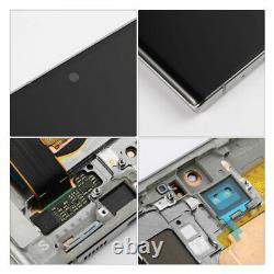 OLED Display LCD Touch Screen For Samsung Galaxy Note 10 Plus 5G Silver Frame