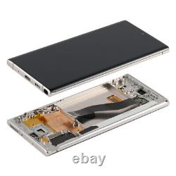 OLED For Samsung Galaxy Note 10 LCD Display Touch Screen Replacement+White Frame