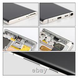 OLED For Samsung Galaxy Note 10 LCD Display Touch Screen Replacement+White Frame