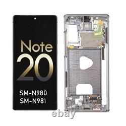 OLED For Samsung Galaxy Note 20 5G LCD Touch Screen Digitizer with Frame