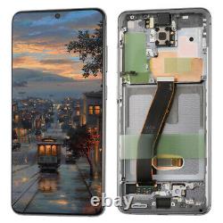 OLED For Samsung Galaxy S20 SM-G980 LCD Display Touch Screen Replacement WithFrame