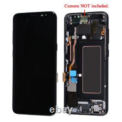 OLED For Samsung Galaxy S8 SM-G950 LCD Display Touch Screen Replacement+Frame UK