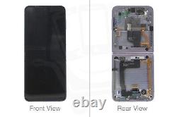Official Samsung Galaxy Z Flip 4 5G Bora Purple LCD Screen & Digitizer GH82-29
