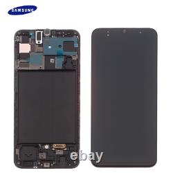 Original Samsung Galaxy A50 A505F LCD Display Touch Screen Glas Bildschirm Black