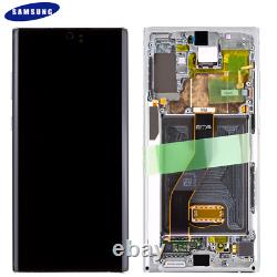 Original Samsung Galaxy Note 10 Plus N975F LCD Display Touch Screen Aura Silber