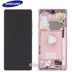 Original Samsung Galaxy Note 20 5G N980 N981 LCD Display Touch Screen Bronze