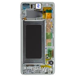 Original Samsung Galaxy S10 Plus G975F LCD Display Touch Screen Bildschirm Weiß