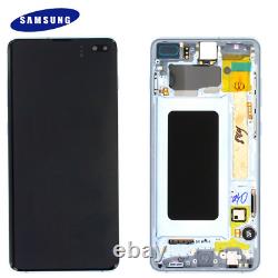 Original Samsung Galaxy S10 Plus G975F LCD Display+Touch Screen Blue