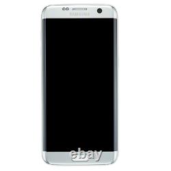 Original Samsung Galaxy S7 EDGE G935F LCD Display Touch Screen Bildschirm Silber