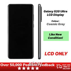 S20 Ultra LCD -Samsung Galaxy-Cosmic Grey-Genuine LCD Screen