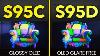 S95d Vs S95c Samsung 2024 Oled Glare Free U0026 2023 Glossy Tv Comparison