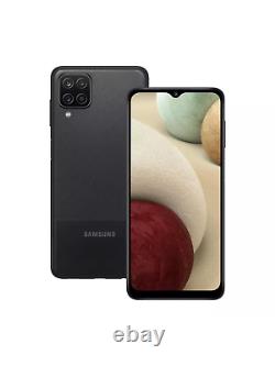 SAMSUNG Galaxy A12 Mobile Smart Phone 64 GB, Black Sim Free Unlocked Open Box