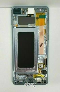 SAMSUNG Galaxy S10 plus BLUE LCD Touch Screen Digitizer + Frame G975 NEW S10+