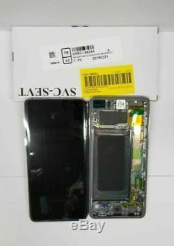 SAMSUNG Galaxy S10 plus Black LCD Touch Screen Digitizer Frame G975 NEW S10+