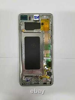 SAMSUNG Galaxy S10 plus White LCD Touch Screen Digitizer Frame G975 NEW S10+