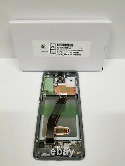 SAMSUNG Galaxy S20 Gray Silver LCD Touch Screen Digitizer Frame G980 OEM NEW S20