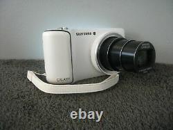 Samsung Galaxy EK-GC100 16.3MP Digital Camera White 4.8 SCREEN, 21X ZOOM, WIFI