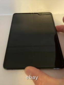 Samsung Galaxy Fold 512GB Cosmos Black ATT Bad LCD 7C