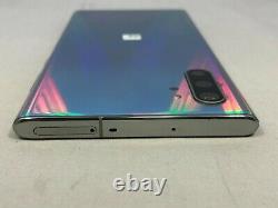 Samsung Galaxy Note 10 Plus 5G 256GB Aura Glow Unlocked Cracked Screen LCD Spot