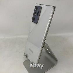 Samsung Galaxy Note 20 Ultra 5G 128GB Mystic White Unlocked Cracked with Bad LCD