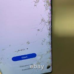 Samsung Galaxy Note 20 Ultra 5G 128GB White Unlocked Front Cracked Bad LCD READ
