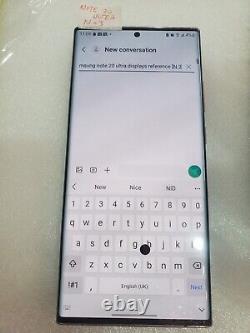 Samsung Galaxy Note 20 Ultra lcd 5G SM-N986 LCD Screen & Note20 Digitizer? RF-N3
