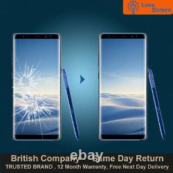 Samsung Galaxy Note 8 LCD OLED Screen Glass Replacement Service Same day Repair