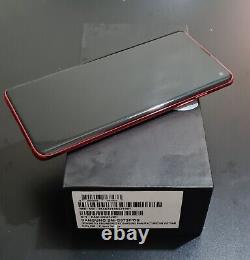 Samsung Galaxy S10 128GB Prism Red Unlocked Dual SIM Small LCD Dots Boxed