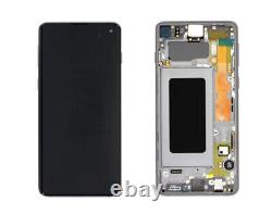 Samsung Galaxy S10 G973 Service Pack LCD Display Screen Black Genuine