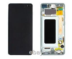 Samsung Galaxy S10 PLUS G975 Service Pack LCD Display Screen Prism Green Genuine