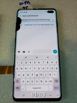 Samsung Galaxy S10 Plus AMOLED LCD Digitizer Screen Touch Assembly Display? REF95