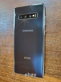 Samsung Galaxy S10+ Plus G975F/DS Dual SIM (Unlocked) 128GB Black LIGHT LCD BURN