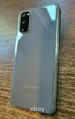 Samsung Galaxy S20 5G SM-G981U1 (Unlocked) 128GB Gray CRACKED GLASS, LCD SPOT