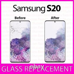 Samsung Galaxy S20 CRACKED SCREEN LCD BROKEN GLASS REPLACEMENT REPAIR SERVICE