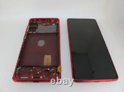 Samsung Galaxy S20 Fe G781 G780 LCD Touch Screen Display Original Genuine Red
