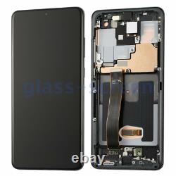 Samsung Galaxy S20 Ultra 5G G988 LCD Screen Digitizer Touch Frame Gray Black