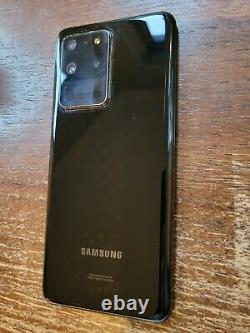 Samsung Galaxy S20 Ultra 5G G988U 128GB Black NO SERVICE, SPOTS ON LCD, MORE